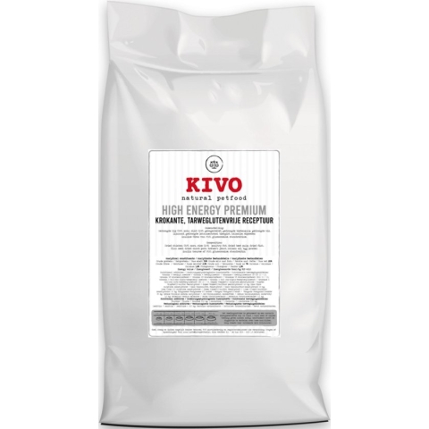 Kivo - High Energy Premium - tarweglutenvrij 15 kilo