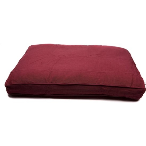 Lex & Max Alexander - Hondenkussen - Boxbed - Bordeaux - 90x65x9cm