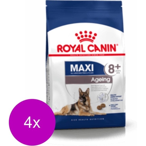 Royal Canin Shn Maxi Ageing 8plus - Hondenvoer - 4 x 3 kg