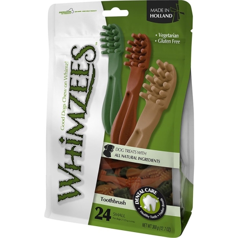 Whimzees Tandenborstel Star S - Kauwsnacks - Hond - 8,6cm - 150st (doos)