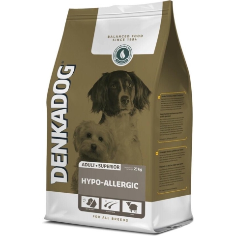 4x Denkadog Hondenvoer Hypo Allergic 2,5 kg