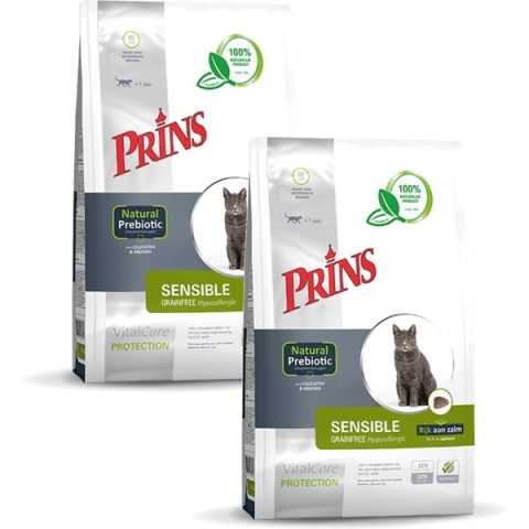 Prins Vitalcare Protection Grainfree - Kattenvoer - 2 x 1.5 kg