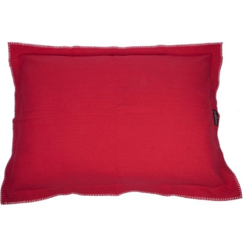 Lex & Max Raw Uni - Hondenkussen - Rechthoek - Rood - 100x70cm