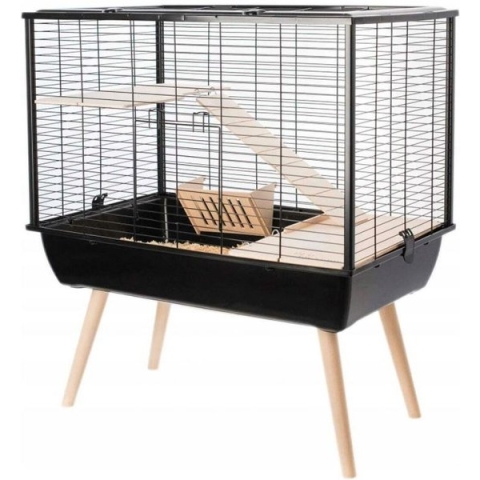 Zolux Knaagdierkooi Neo Muki Zwart 78X48X87,5 CM