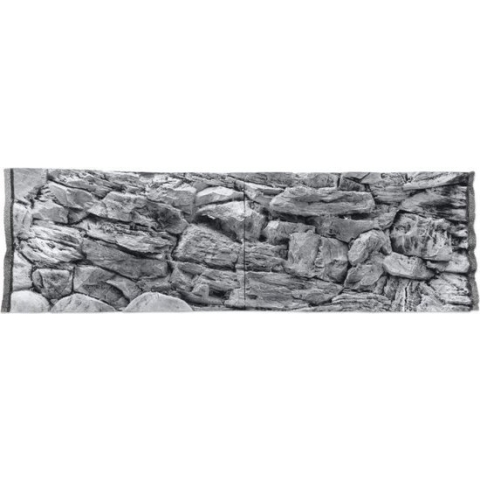 achterwand aquarium steen 1,16 meter bruin