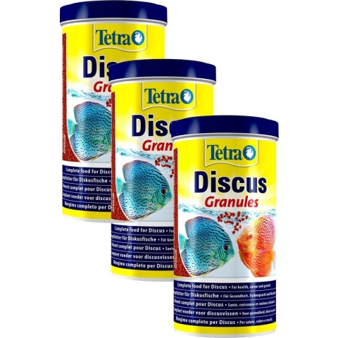 Tetra Discus Granulaat - Vissenvoer - 3 x 1 l