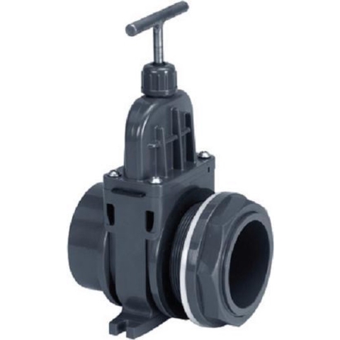 VDL Schuifkraan - met doorvoer - 110 mm