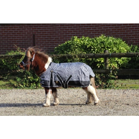 MHS Winterdeken Safari 300 gram 165/205 cm Wit