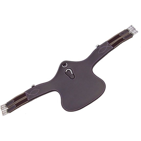 Horka Singel Met Buikflap Bruin-zilver - Bruin-zilver - 110