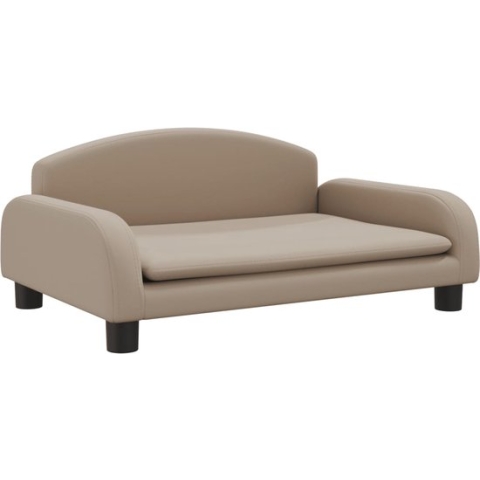 vidaXL-Hondenmand-70x45x30-cm-kunstleer-cappuccinokleurig