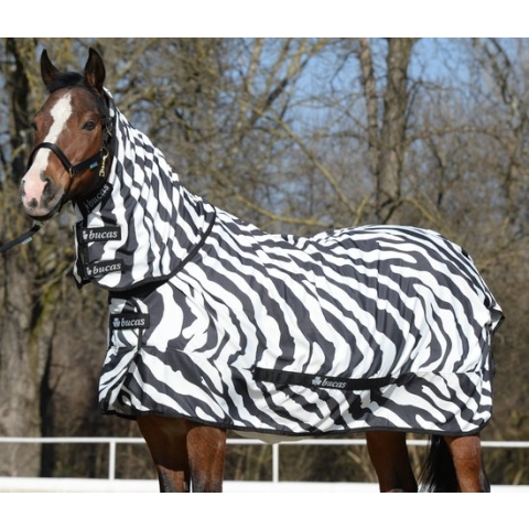 Bucas Eczeemdeken Sweet Itch Zebra Zebra - 95/122