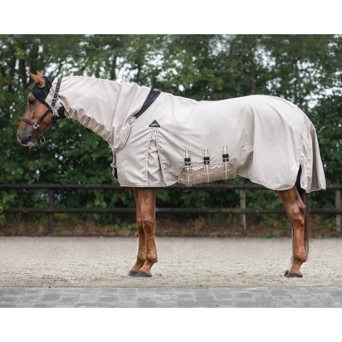 Qhp Eczeemdeken Hoodie Beige Lichtbruin - 215