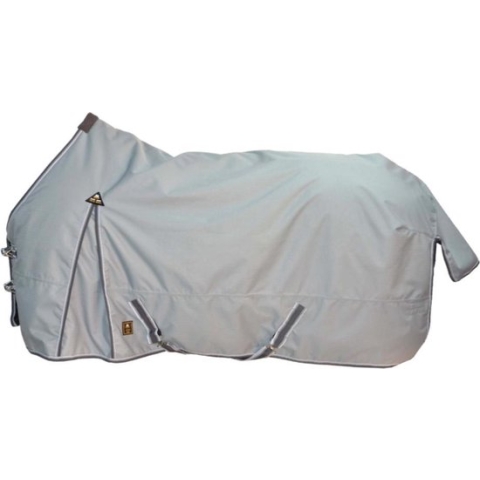 MHS Turnoutdeken Carrera 400 Gram Grijs 150/185 cm