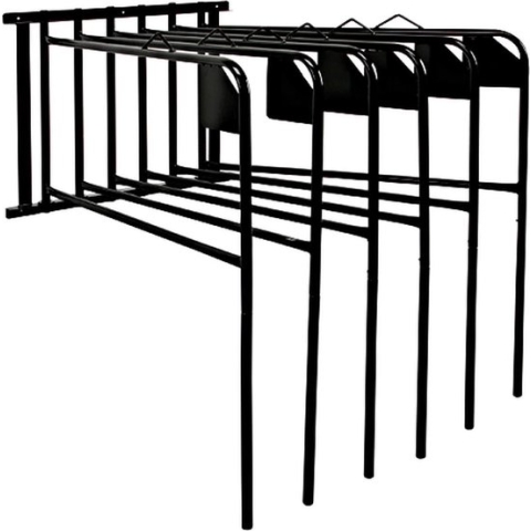 Horka Dekenrek Staal 56 Cm Zwart 6 Dekens