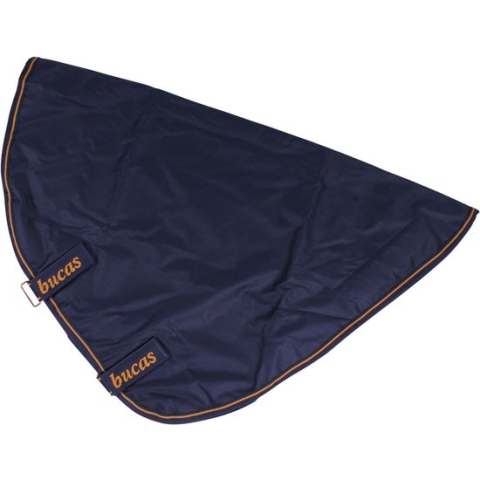 Bucas Halsstuk Irish Turnout Combi 50gr Donkerblauw-goud - 155/208