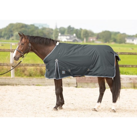 Harry's Horse - Outdoordeken Thor - 200 Gram - Ebony - Maat 195