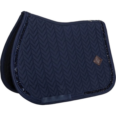 kentucky Zadeldek Glitter Stone Navy - Pony | Zadeldekje paard
