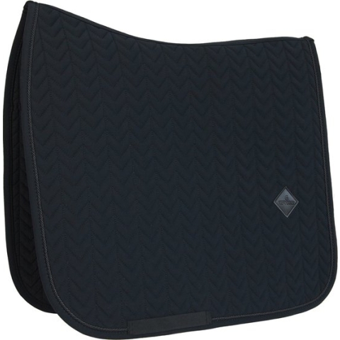 kentucky Zadeldek Fishbone Black - Full spring | Zadeldekje paard