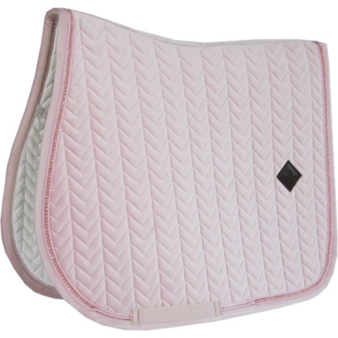 Kentucky Saddle Pad Velvet Pearls - Kleur: Soft Rose - Optie: Jump - Maat: Full