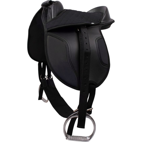 QHP Shetlandzadel Compleet - maat Shetland - black