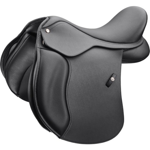 Wintec 500 veelzijdigheidszadel Hart Pony - Zwart - 16 Inch
