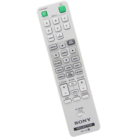 SONY VPL-FX500L Afstandsbediening, Artikelcode RM-PJ19 / 1-489-092-11 / 1-489-092-12