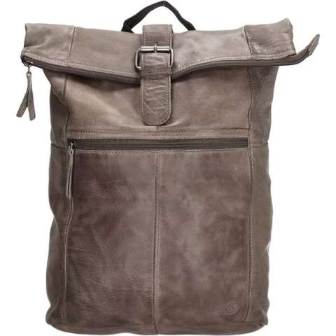 Hide & Stitches Paint Rock Rolltop Rugzak 13.3" Taupe