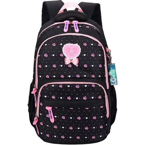 Lichte schoolrugzak, school, laptoptas voor tieners, meisjes, studenten, 9 kleuren