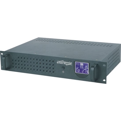 Uninterruptible Power Supply System Interactive UPS GEMBIRD UPS-RACK-1500 900 W
