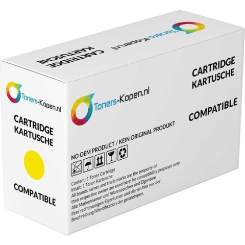 Huismerk Toner voor Lexmark C792 X792 geel