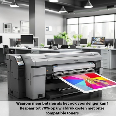 Huismerk Toner voor Ricoh SP-C252 geel