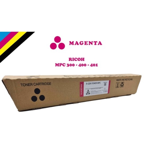 Toner Ricoh MP C300 / 400 / 401  Magenta – Compatible