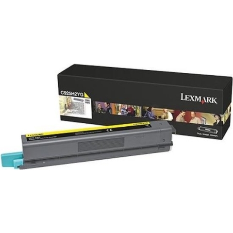 Lexmark C925H2YG Tonercartridge - Geel