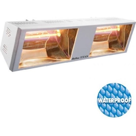 Garage / loods / bedrijfshal / schuur verwarming 3000 Watt Helios TITAN EHT2