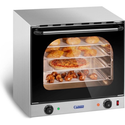 Royal Catering Heteluchtoven - Timer - incl. 4 bakplaten