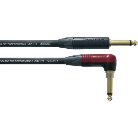 Cordial CSI 3 RP-SILENT instrumentkabel 3 m - Kabel voor instrumenten