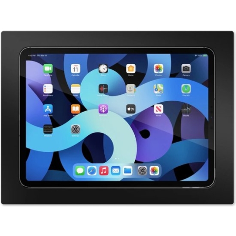 iPad Air 4&5, Pro 11" inbouw wandhouder- Zwart