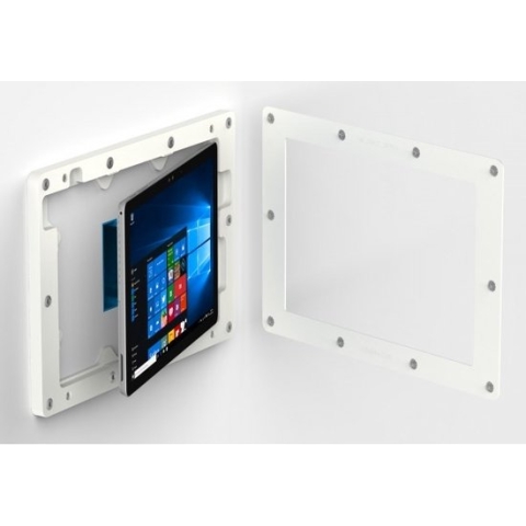On-Wall wandhouder Microsoft Surface Pro7, 6, 5 & 4 - Wit
