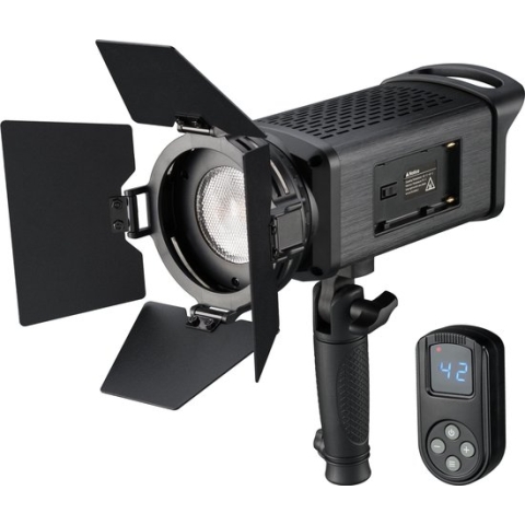 Bresser Sp-60 Draagbare LED Fresnellamp - 60W - Met Afstandsbediening