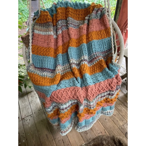 HAAKPAKKET PLAID TUTTI FRUTTI - WOONDEKEN.