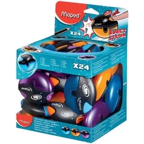 24 STUKS Maped Potloodslijper Galactic