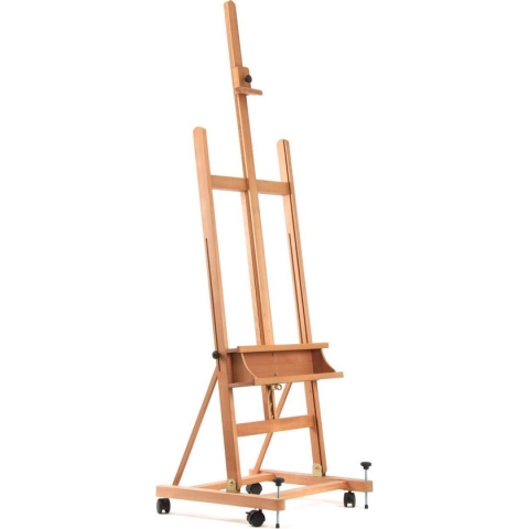 MUSEO Schildersezel Milan H-Frame - Atelierezel - Schildersezel voor volwassenen - Verstelbaar