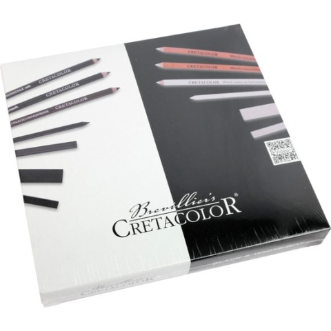 Cretacolor Black and White Box 25-delig