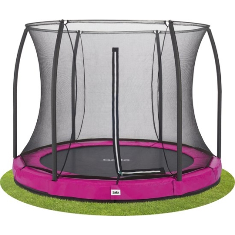 Salta Comfort Edition Ground - inground trampoline met veiligheidsnet - ø 251 cm - Roze
