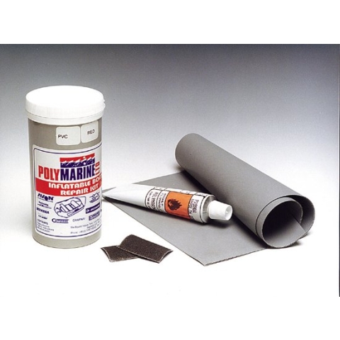 Polymarine Opblaasboot hypalon reparatie