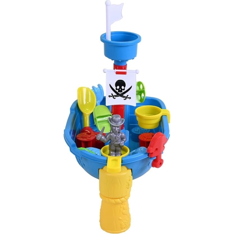 Piratenboot - Watertafel met schepjes
