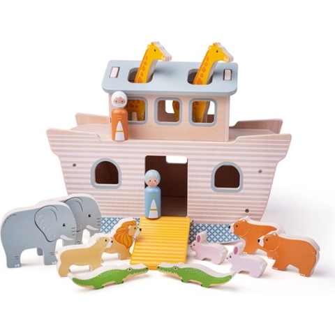 BigJigs - Houten Ark van Noach 100% FSC
