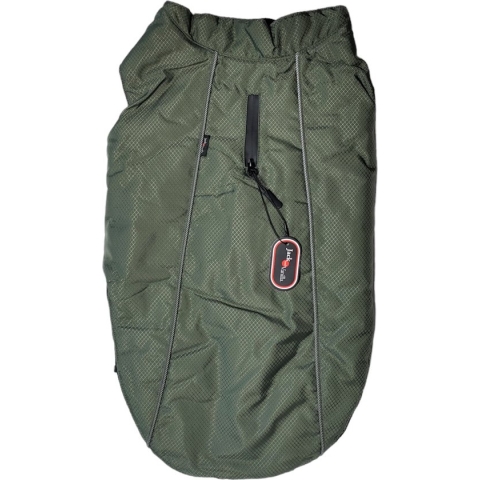 Jack And Vanilla Expedition - Hondenjas - Waterdicht - Olijfgroen - L - 50cm