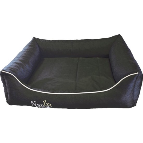 Napzzz Hondenmand Waterproof divan Zwart M: 90 x 75