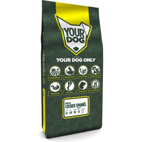 Yourdog Engelse cocker spaniël Rasspecifiek Adult Hondenvoer 12kg | Hondenbrokken